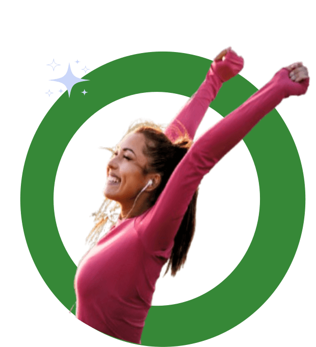 Person symbolizing financial freedom, representing taking control of debt with guidance from an NCR-registered debt counsello